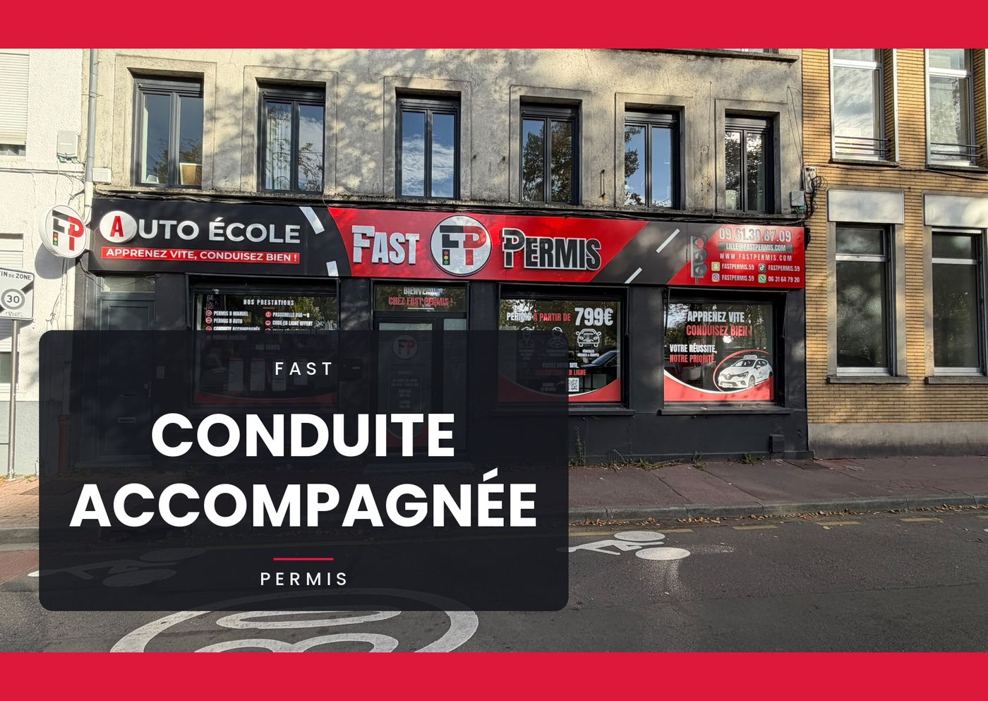 Conduite accompagnée – Fast Permis Lille