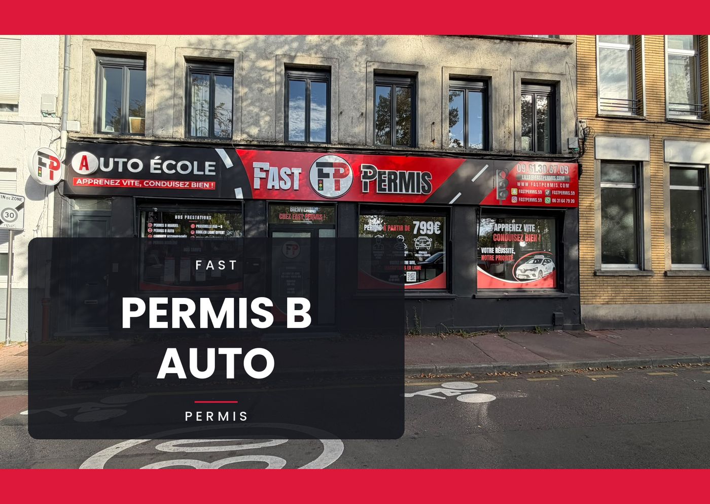 Permis B automatique – Fast Permis Lille